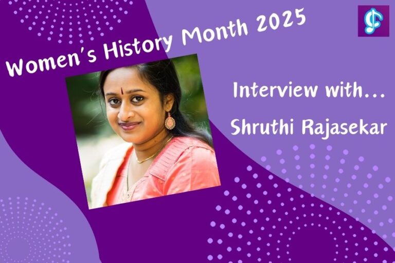 Interview with Shruthi Rajasekar